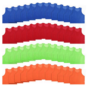 Sports Pinnies Soccer Jerseys Basketball Practice <b>Training</b> Vests Football Team <b>Training</b> Soccer <b>Bibs</b> Scrimmage Vest Lightweight - Product Image 1