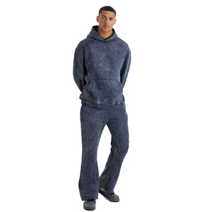 Sweat à capuche en coton avec logo personnalisé, sweats à capuche de haute qualité, ensembles de survêtements pour hommes, sweat à capuche unisexe surdimensionné - Product Image 1