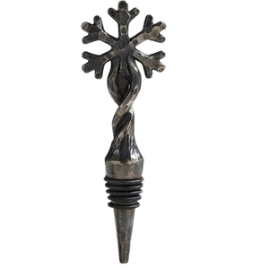 Bouchon de bouteille de champagne style antique flocon de neige, durable, le plus vendu, attrayant, pour sceller le vin - Product Image 2