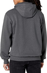 2024ฮู้ดผู้ชายทรงโอเวอร์ไซส์น้ำหนักเบาเสื้อผ้าฤดูหนาวตัวยาวคุณภาพสูงผ้าถัก - Product Image 4