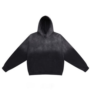 Sudaderas con Capucha de Manga Larga para Hombre, Diseño Nuevo, Estilo Básico, Mezcla de Algodón, Efecto Desgastado por el Sol, Calidad Premium - Product Image 2