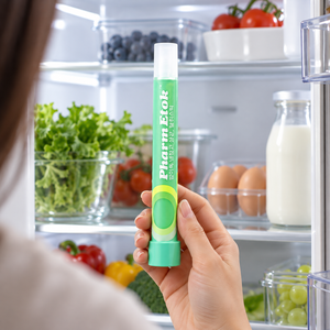 PharmEtok Purificateur d'eau pour réfrigérateur en bâton, filtre neutralisateur d'odeurs, insert de fraîcheur en plastique, désodorisant pour réfrigérateur, usage domestique - Product Image 3