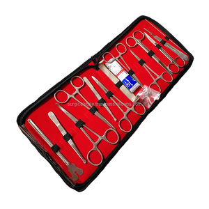 Instrumentos quirúrgicos de acero inoxidable Kit de práctica de sutura Fuente de alimentación manual - Product Image 5