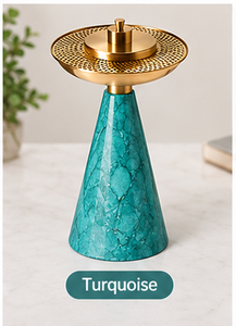 Acolchando a los Invitados con la Hospitalidad Árabe Tradicional: Quemador de Incienso de Metal y Resina Duradero con Fragancia de Bakhoor para Incienso Indio - Product Image 4