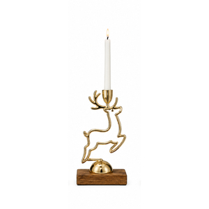 Portavelas Navideño de Acero Inoxidable al por Mayor, Soporte Alto de Metal Plateado con Forma de Estrella para Centro de Mesa y Decoración del Hogar/Bodas - Product Image 4