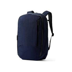 Mochila para Portátil de Nailon Azul Marino con Correas de Hombro Ajustables y Bolsillos con Cremallera - Product Image 1