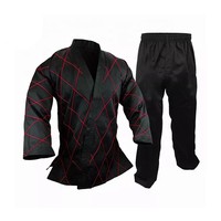 Tenues d'arts martiaux, ensembles d'uniformes de hapkido, sur mesure, nouveau design, 2 pièces, chemises à manches longues en jersey avec taille élastique, uniformes