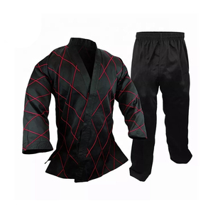 Uniformes de Artes Marciales Hapkido, Conjuntos Personalizados de Nuevo Diseño, 2 Piezas, Camisetas de Manga Larga con Cintura Elástica - Product Image 3