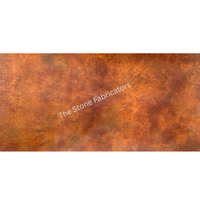 Dalle de marbre naturel Oxido Rust, feuille de placage de pierre flexible, résistante à l'eau, design moderne, carrelage de sol TSF India, garantie 3 ans