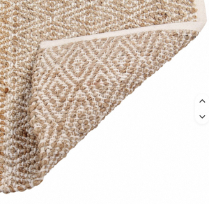 Tapis en jute tissé à la main, design puzzle, écologique, résistant aux taches, pour intérieur/extérieur, en gros - Product Image 4