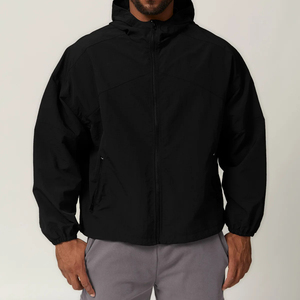OEM <b>Men's</b> <b>Jackets</b> Manufacturer Outdoor Hiking Wind Breaker <b>Waterproof</b> <b>Jacket</b> Water Proof Custom Loose Fit <b>Jacket</b> for <b>Men</b> - Product Image 3