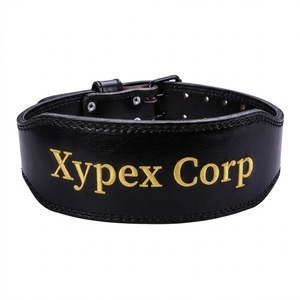Ceinture de musculation en cuir de vachette de 4 pouces avec logo personnalisé, robuste, réglable, professionnelle, douce, antidérapante, épaisseur 6 mm, unisexe, pour la salle de sport et la remise en forme - Product Image 2
