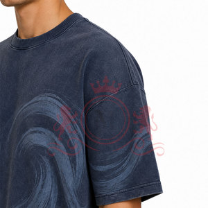 เสื้อยืดทรงหลวมสไตล์วินเทจพรีเมียม สีซีดแบบซันเฟด ผลิตจากผ้าฝ้ายเนื้อนุ่ม ใส่สบายสำหรับทุกวันและสวมใส่ได้ทุกวัน - Product Image 5