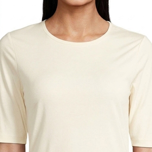 <b>Women</b> Short Sleeve Athletic Swim Top Rash Guard Sportswear Quick Drying <b>Beach</b> <b>Shirt</b> Custom Manufacturing - Product Image 3