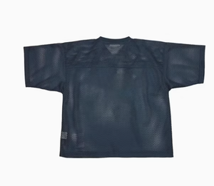 Maillot de football rétro personnalisé pour homme, coupe ample, en maille polyester, style boxy, t-shirt de football court pour homme - Product Image 2