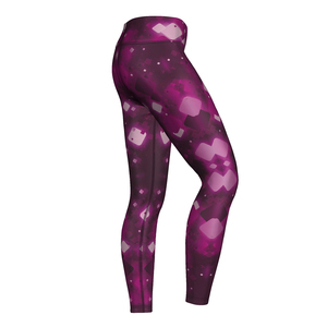 Leggings de Yoga de Cintura Alta y Corte Completo con Estampado Geométrico, Sin Costuras, de Spandex y Poliéster, Pantalones Elásticos en Cuatro Direcciones para Mujer, Spandex y Nailon OEM - Product Image 2