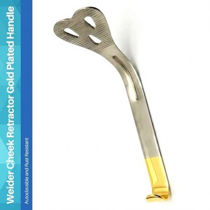 Retractor de Mejillas y Lengua Weider, Tamaño Mediano, Instrumento Quirúrgico Ortopédico Clase I para Procedimientos Orales Profesionales - Product Image 5