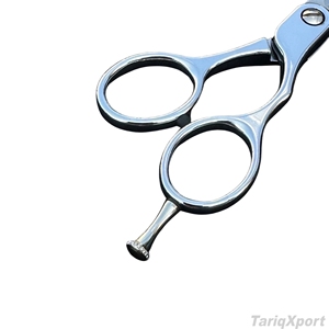 Ciseaux de coiffure professionnels pour salon, 4,5 pouces, acier inoxydable 440C, lame tranchante, vis de réglage - Product Image 2