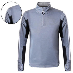 Conjunto Deportivo para Hombre en Gris Marino, Sudadera con Cierre de Cremallera y Cuello Alto, Pantalones Jogger, Ropa Deportiva para Correr, Conjunto de Dos Piezas - Product Image 4