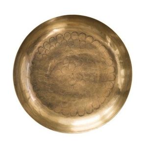 Premium Quality Brass Serving <b>Tray</b> For Tea Coffee <b>Snacks</b> Drinks Serving Decorative Vintage Brass <b>Tray</b> For Dining Table Party - Product Image 4
