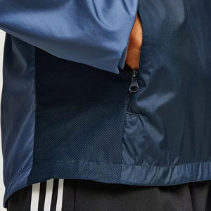 Conjunto de Chaqueta Cortavientos Impermeable con Capucha y Pantalones Cortos, Diseño Personalizado al por Mayor, 2 Colores, Casual para Exteriores - Product Image 3