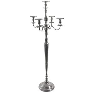 Vintage Inspired Metal <b>Candelabra</b> Holder For Special Events Home Decoration And Stylish Candlelight Table Setup - Product Image 1