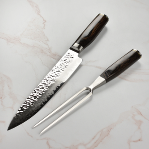 Professional Salmon Slicer Carbon Steel Sushi Sashimi <b>Knife</b> <b>Fish</b> Fillet Carving Kitchen Blade 14IN Ambidextrous Handmade Modern - Product Image 2