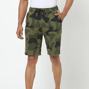 Men's Letter Print Spandex <b>Athletic</b> Sweatshorts with Elastic Waist-Breathable Comfortable Casual Gym Wear - Product Image 4