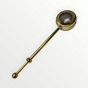 Infuseur à thé en cuivre et laiton, avec support en maille, excellente qualité, prix abordable - Product Image 6