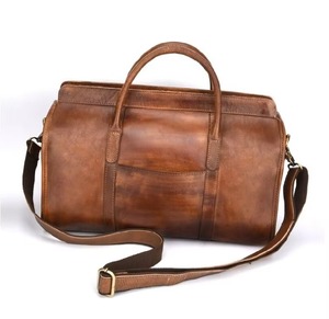 RIMZA INDUSTRIES LDB-RI-010 กระเป๋าเดินทางกีฬาหนังแท้คุณภาพสูง น้ำหนักเบา ปิดด้วยซิป เป็นมิตรกับสิ่งแวดล้อม ขายส่ง - Product Image 2