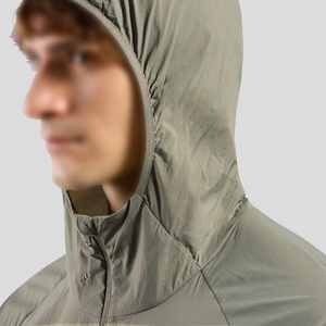 Chaqueta Cortavientos Impermeable para Hombre con Logotipo Personalizado, Chaqueta Ligera para Exteriores con Costuras Selladas, Chaqueta Resistente al Viento y la Lluvia - Product Image 3