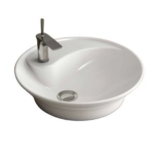 Ensemble de toilettes en céramique blanche au design moderne, à poser au sol, avec finition lisse pour salle de bain - Product Image 1