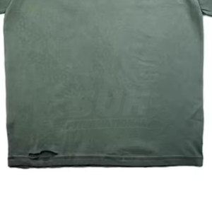 T-shirt Homme Personnalisé avec Logo Imprimé, Effet Vieilli, 100% Coton, Coupe Ample, Décontracté, Respirant, Écologique, Séchage Rapide - Product Image 3