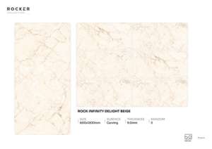 Azulejo de Porcelana Moderno con Relieve, 600x1200mm, 60x120cm, 24x48 Pulgadas, Formato Grande, Superficie Decorativa para Paredes y Pisos Elegantes - Product Image 2