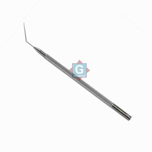 Crochet manuel de manipulation de lentilles Sinskey de classe I certifié CE de haute qualité avec poignée, à pointe émoussée et angulaire, pour usage chirurgical hospitalier - Product Image 4