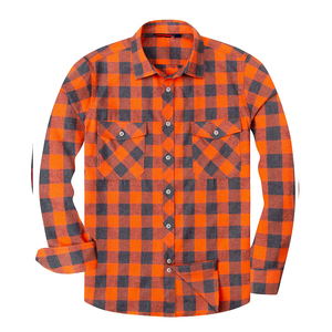 Camisa de Franela para Hombre de Buena Calidad, Personalizable, Ecológica, de Algodón/Lana, Casual, Antiarrugas, de Alta Calidad, Superventas - Product Image 2