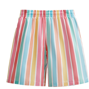 Shorts de plage personnalisés avec doublure en mesh pour hommes, shorts de surf, imprimé dinosaure, séchage rapide, shorts de bain pour hommes - Product Image 3