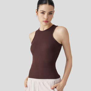 Chaleco Deportivo OEM 2026 para Mujer, Ligero, Transpirable, con Cuello Redondo Acanalado, de Secado Rápido, para Running y Fitness - Product Image 2