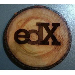 Custom Logo Laser Engraved Natural Wood <b>Coaster</b> Eco-Friendly Round Wood Slice <b>Drink</b> <b>Coasters</b> for Coffee Tea Bar Decor Gift 4pcs - Product Image 1