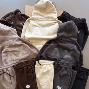 Conjunto de Sudadera Casual de Invierno para Hombre 2025-2026, Material de Fibra de Alta Calidad, Diseño de Dos Piezas Sellado, Nuevo Lote en Existencia - Product Image 4