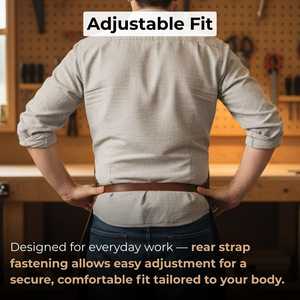 Vintage Style Leather <b>Apron</b> for Barista Chef <b>BBQ</b> Grill Handmade Durable <b>Apron</b> Factory Wholesale Supplier LPN-0212 - Product Image 6