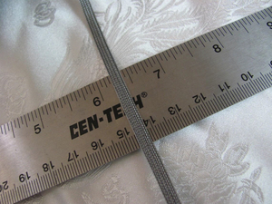 Ruban tissé gris tressé en sergé moyen, cordon de garniture, ruban adhésif de 5 mm de large, longueur au choix, original, vintage, meilleure vente - Product Image 4