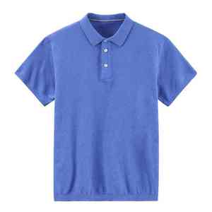 T-shirts personnalisés 100 % coton pour hommes – Nouveau design sportif avec logo frontal – Modèle vierge - Product Image 2