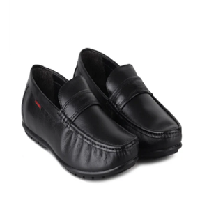 Black Loafers <b>for</b> <b>Men</b> Elegant Slip On Dress Footwear Refined Office Business <b>Shoes</b> Comfortable Formal Design - Product Image 1