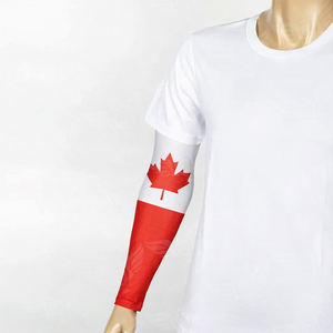 Manchons de compression personnalisés avec drapeau national pour le sport et l'entraînement – Manchons de soutien extensibles pour les jambes, idéaux pour la course, la gym et les tenues d'équipe - Product Image 3