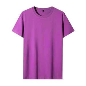 T-shirt d'été respirant à manches courtes en polyester et coton pour femme, sans couture, uni, personnalisé, pour la gym, coupe classique - Product Image 4