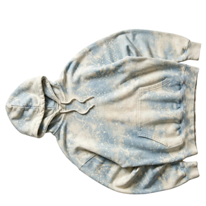 Sweat à capuche unisexe gothique vintage délavé à l'acide avec logo brodé, poche kangourou, cordon de serrage, écologique et coupe-vent - Product Image 4