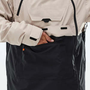 Veste de ski pour homme Monteec, imperméable, coupe-vent, à capuche, avec isolation en polaire, fermeture éclair Tex, couleurs et designs personnalisés - Product Image 5