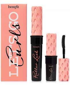 2-Pc. Let's Go Curls Super-<b>Curling</b> <b>Mascara</b> Set | Benefit Cosmetics - Product Image 1