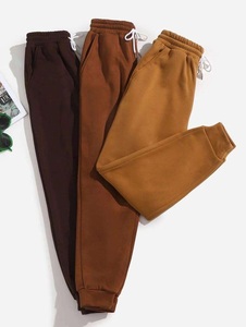 Pantalones Casuales Ligeros de Algodón/Poliéster Antiarrugas de Primera Calidad Personalizables con Cordón para Hombre y Mujer - Product Image 2
